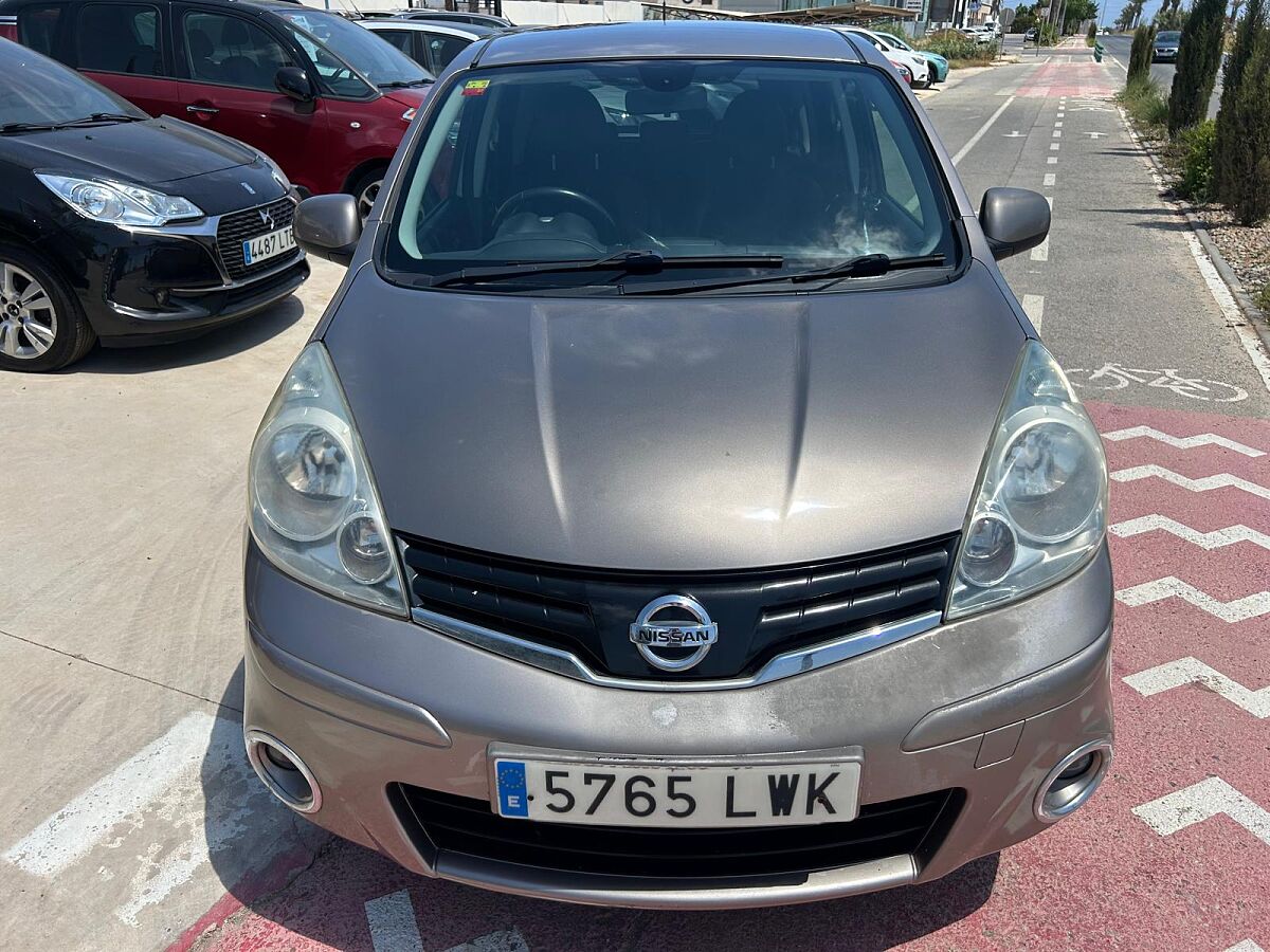 NISSAN NOTE TEKNA 1.4 PETROL SPANISH RHD IN SPAIN 74000 MILES SUPERB 2013